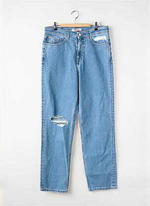 Jeans coupe droite bleu TOMMY HILFIGER homme