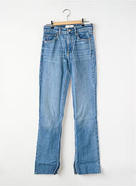 Jeans coupe droite bleu MANGO femme