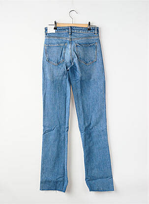 Jeans coupe droite bleu MANGO femme