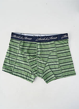 Boxer vert JACK & JONES homme