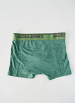 Boxer vert JACK & JONES homme