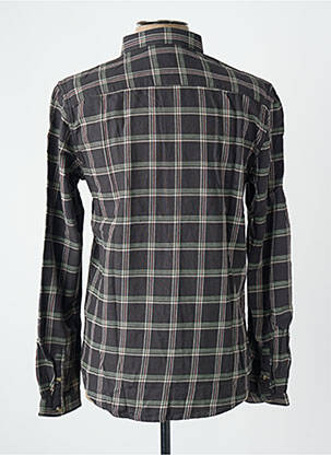 Chemise manches longues gris TOM TAILOR homme