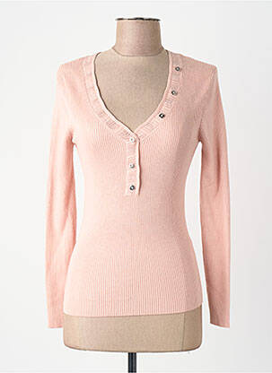 Pull rose MORGAN femme
