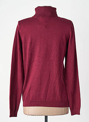 Pull col roulé violet MORE & MORE femme