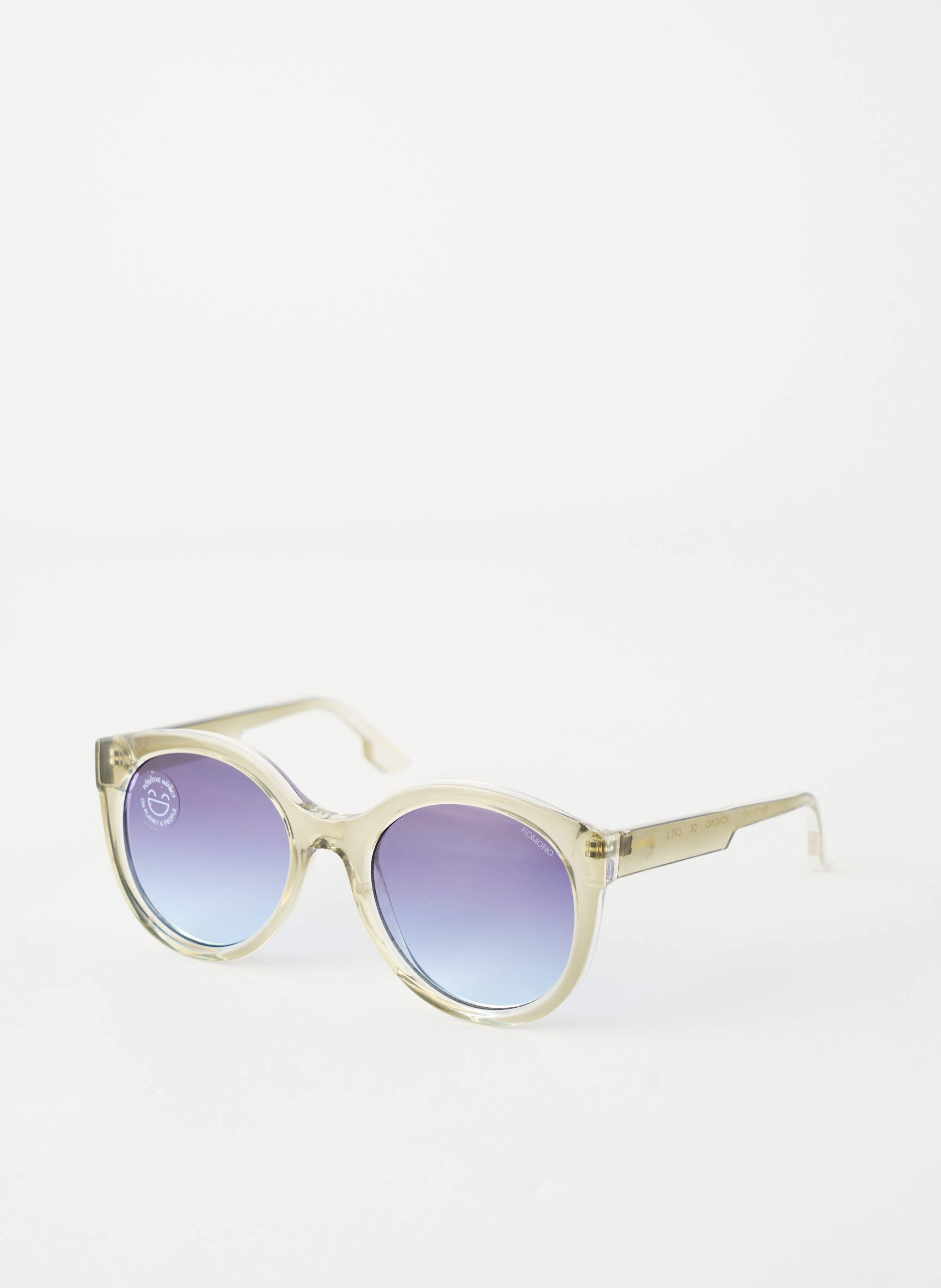 Lunettes de soleil vert KOMONO femme