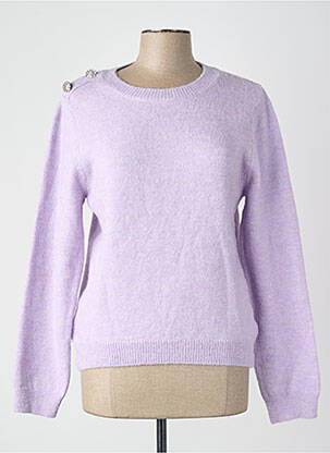 Pull violet MANGO femme