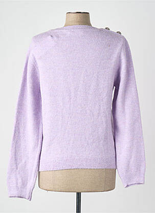 Pull violet MANGO femme
