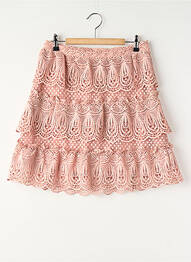 Jupe courte rose SILVIAN HEACH femme