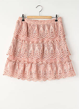 Jupe courte rose SILVIAN HEACH femme