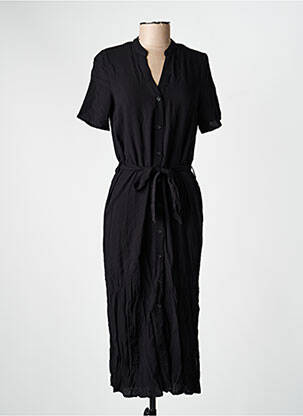 Robe courte manches courtes manches courtes noir VERO MODA femme
