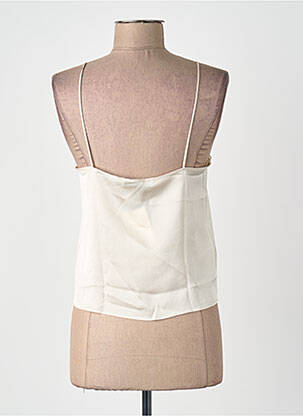 Blouse beige MANGO femme