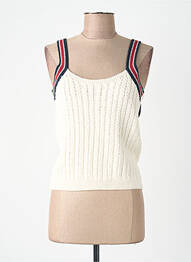Débardeur beige MANGO femme