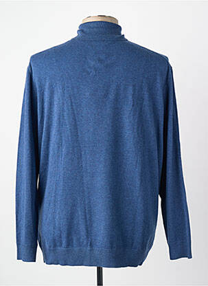 Pull col roulé bleu TOM TAILOR homme