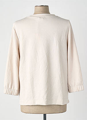 Sweat-shirt beige STREET ONE femme