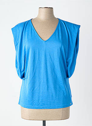 Débardeur bleu MORGAN femme