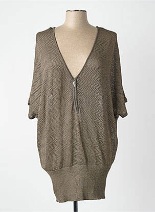 Pull vert MORGAN femme