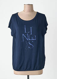 T-shirt bleu STREET ONE femme