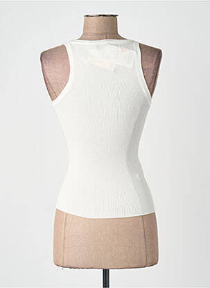 Débardeur blanc MANGO femme