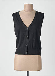 Gilet sans manche noir MANGO femme