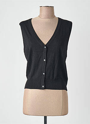Gilet sans manche noir MANGO femme