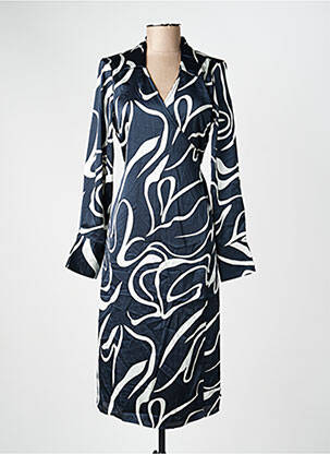 Robe longue manches longues manches longues noir VILA femme