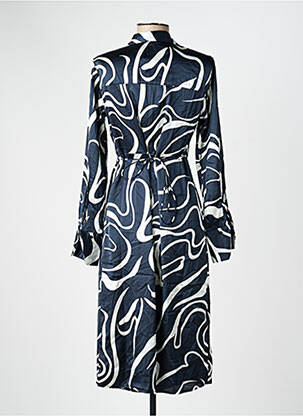 Robe longue manches longues manches longues noir VILA femme