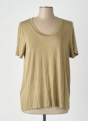 T-shirt vert MANGO femme