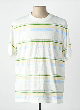 T-shirt vert MANGO homme