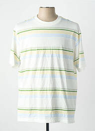 T-shirt vert MANGO homme