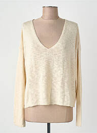 Pull beige MANGO femme