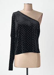 Blouse noir MANGO femme