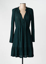 Robe mi-longue vert MANGO femme