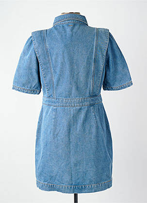 Robe courte bleu MORGAN femme