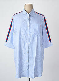 Chemise manches courtes bleu DELAHAYE femme