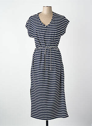 Robe courte bleu DELAHAYE femme