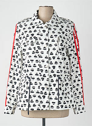 Veste casual blanc DELAHAYE femme