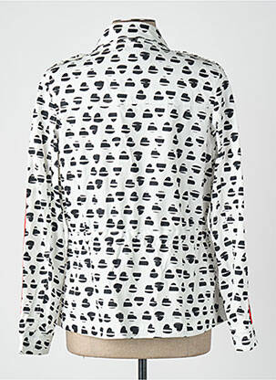 Veste casual blanc DELAHAYE femme