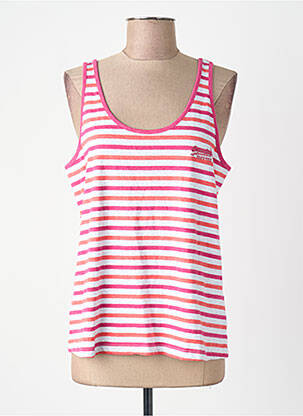 Débardeur orange SUPERDRY femme
