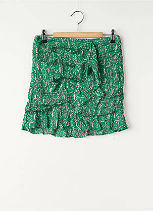 Jupe courte vert MANGO femme