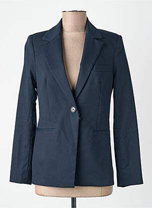 Blazer bleu MANGO femme