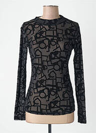 T-shirt noir NÜ femme