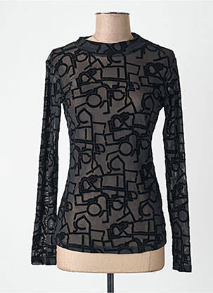 T-shirt noir NÜ femme