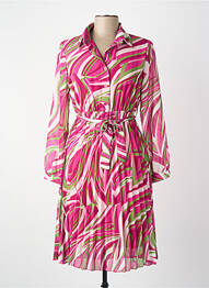 Robe courte rose TERRA DI SIENA femme