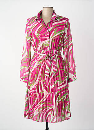 Robe courte rose TERRA DI SIENA femme
