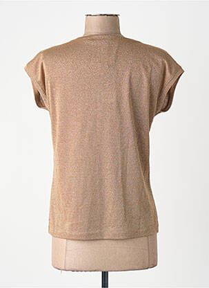 T-shirt col rond or ONLY femme