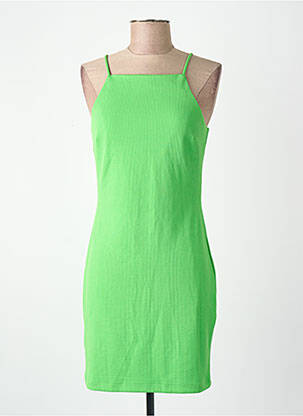Robe courte vert MANGO femme