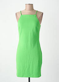 Robe courte vert MANGO femme