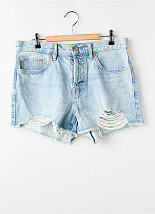 Short bleu MANGO femme
