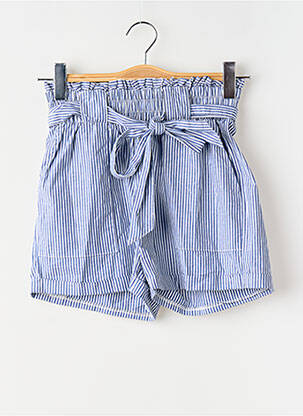 Short finition revers taille normale bleu ONLY femme