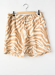 Short marron ONLY femme